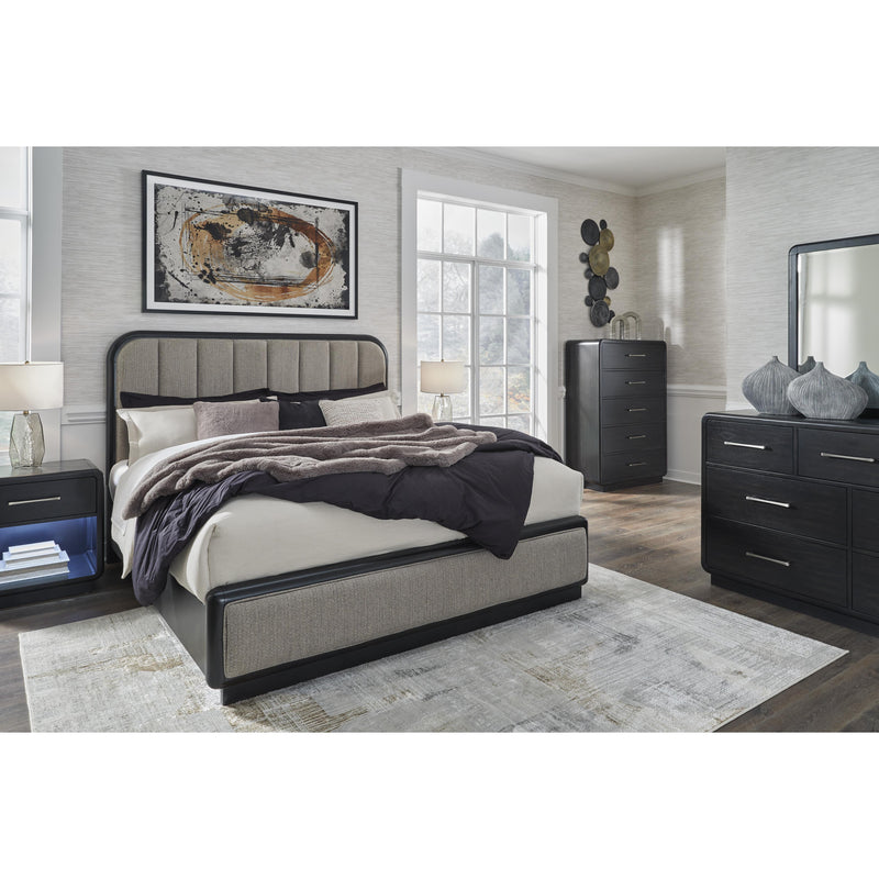 Signature Design by Ashley Rowanbeck California King Upholstered Panel Bed B821-58/B821-94 IMAGE 7