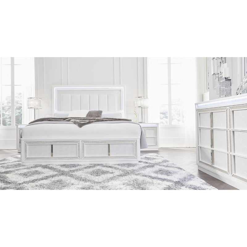 Signature Design by Ashley Chalanna Queen Upholstered Panel Bed with Storage B822-57/B822-54S/B822-97 IMAGE 10