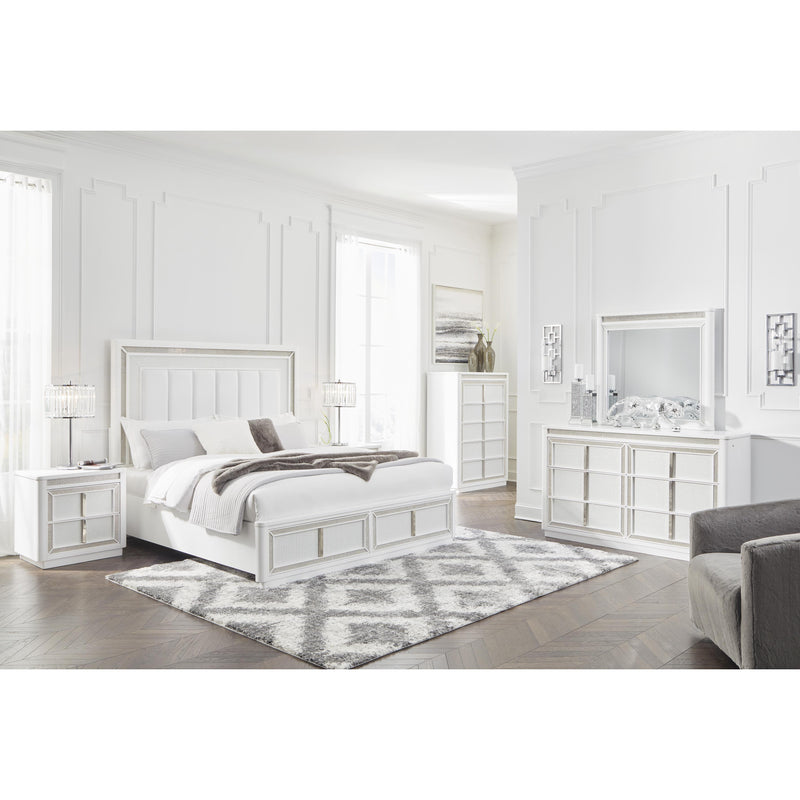 Signature Design by Ashley Chalanna Queen Upholstered Panel Bed with Storage B822-57/B822-54S/B822-97 IMAGE 13