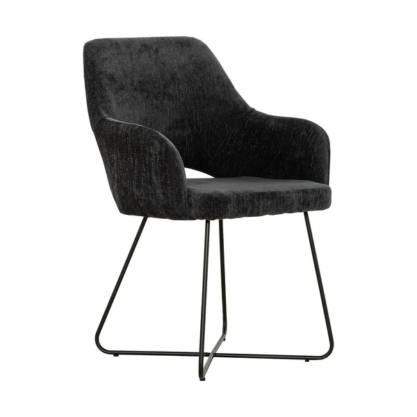 Primo International Arm Chair 3398 Dining Chair - Black IMAGE 1