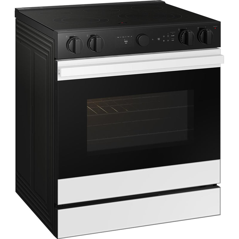  Samsung 6.3 cu. ft. Bespoke Smart Slide-In Electric Range NSE6DB850012/AC IMAGE 2