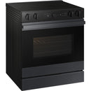  Samsung 6.3 cu. ft. Bespoke Smart Slide-In Electric Range NSE6DG8500MT/AC IMAGE 2