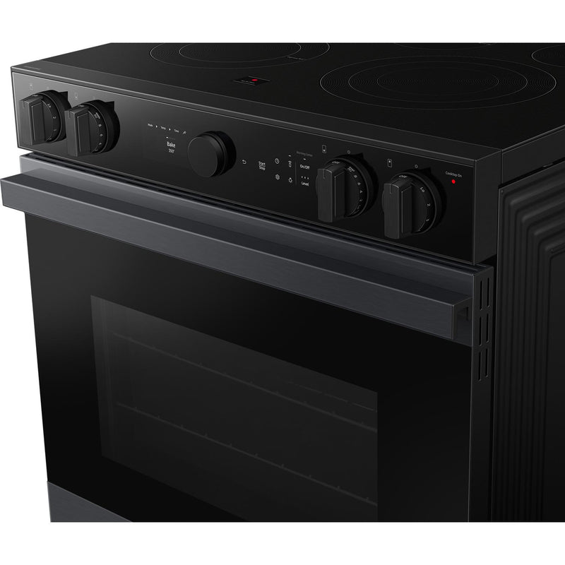  Samsung 6.3 cu. ft. Bespoke Smart Slide-In Electric Range NSE6DG8500MT/AC IMAGE 4