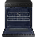  Samsung 6.3 cu. ft. Bespoke Smart Slide-In Electric Range NSE6DG8500MT/AC IMAGE 5
