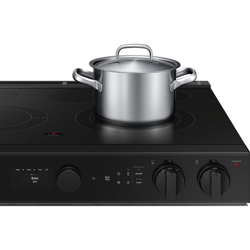  Samsung 6.3 cu. ft. Bespoke Smart Slide-In Electric Range NSE6DG8500MT/AC IMAGE 8