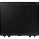  Samsung 6.3 cu. ft. Bespoke Smart Slide-In Electric Range NSE6DG8500SR/AC IMAGE 3