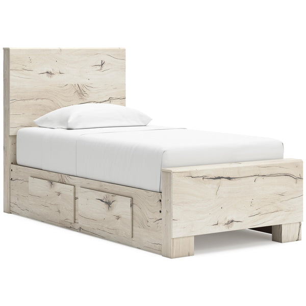 Signature Design by Ashley Lawroy Twin Panel Bed with Storage B2310-53/B2310-52/B2310-50/B2310-50/B100-11 IMAGE 1