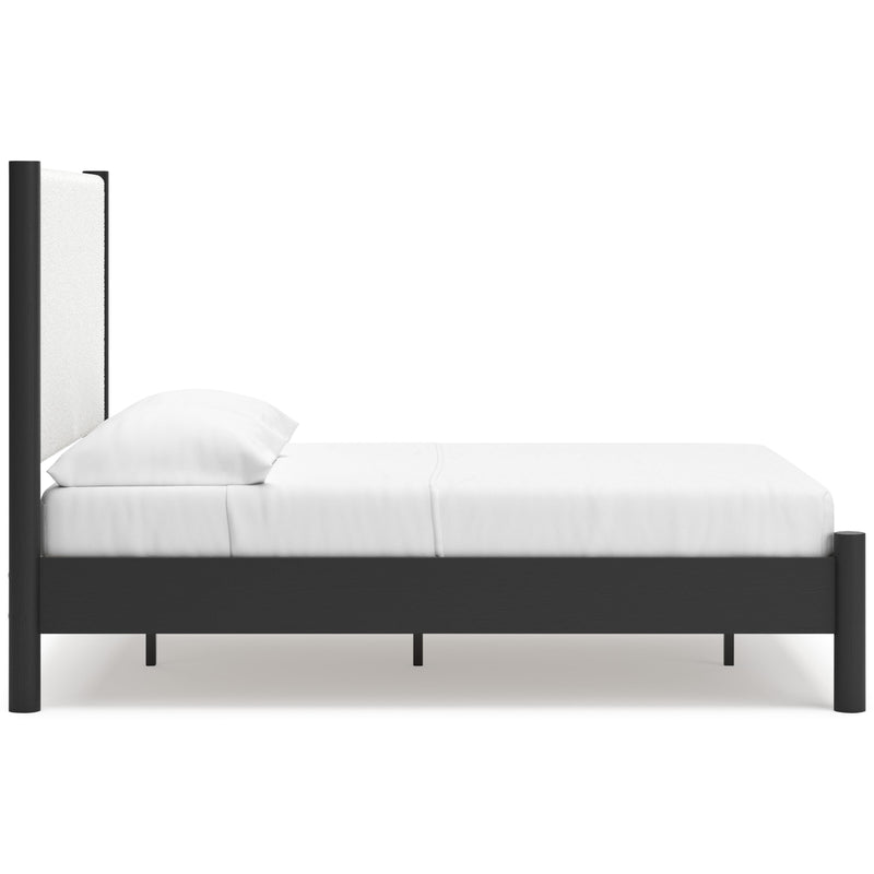 Signature Design by Ashley Cadmori Full Upholstered Panel Bed B2616-87/B2616-84/B100-12 IMAGE 3