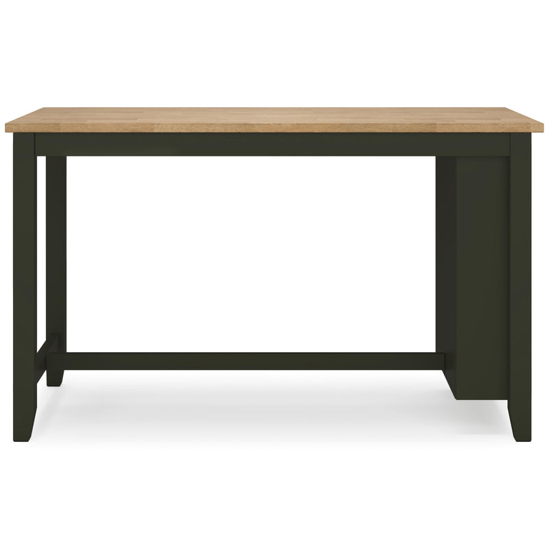 Signature Design by Ashley Gesthaven Counter Height Dining Table with Trestle Base D401-13 IMAGE 5