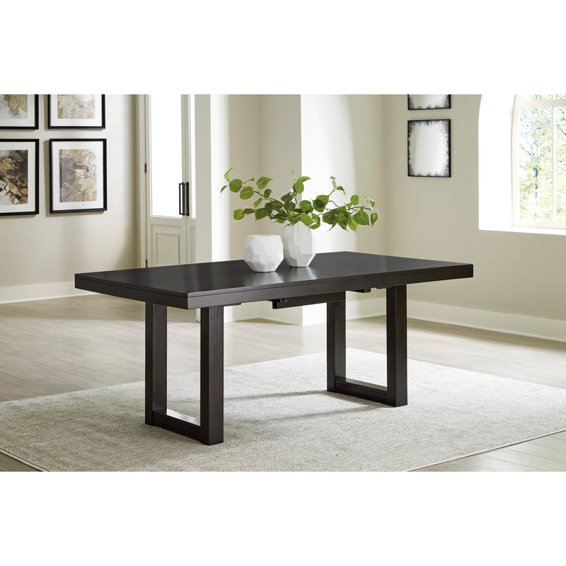 Signature Design by Ashley Neymorton Dining Table with Pedestal Base D618-35 IMAGE 6