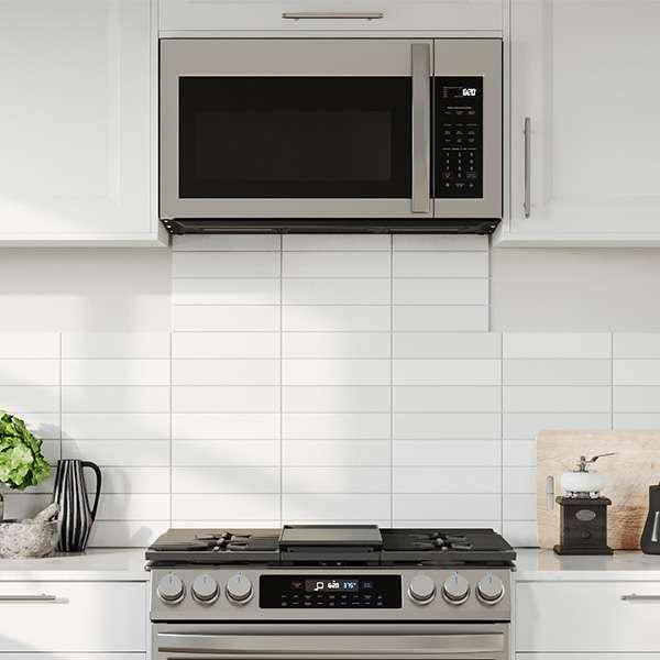 Midea 30-inch, 1.9 cu. ft. Over-the-Range Microwave Oven MMO19S14ASTC IMAGE 4