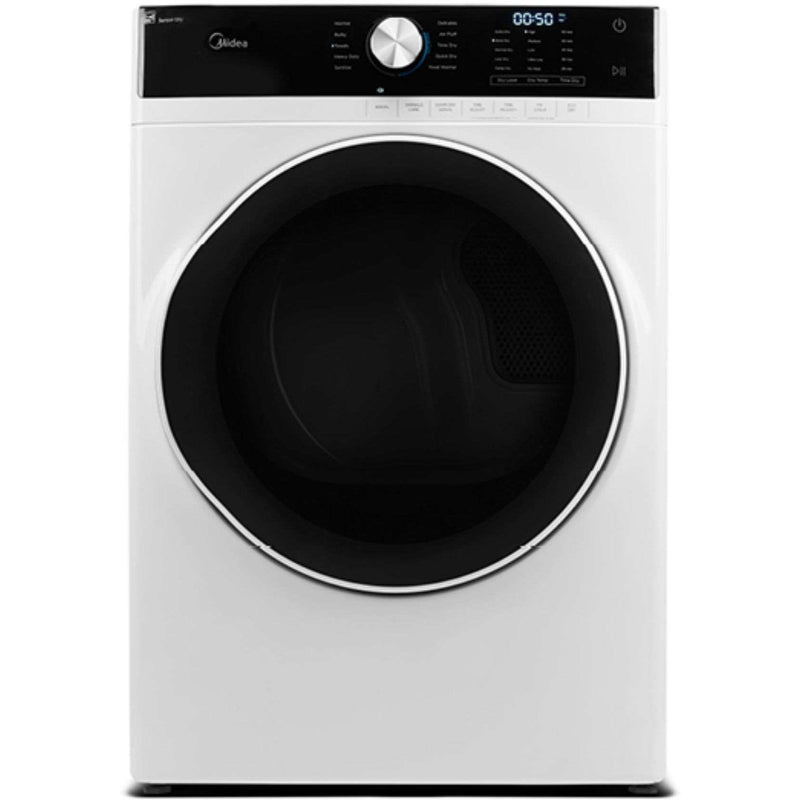 Midea 8.0 cu. ft. Electric Dryer with Sensor Dry Technologie MLE52N4AWW IMAGE 1