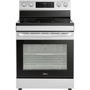  Midea 30-inch, 6.3 Cu.Ft. Free Standing Electric Range MER30B14ASTC IMAGE 1