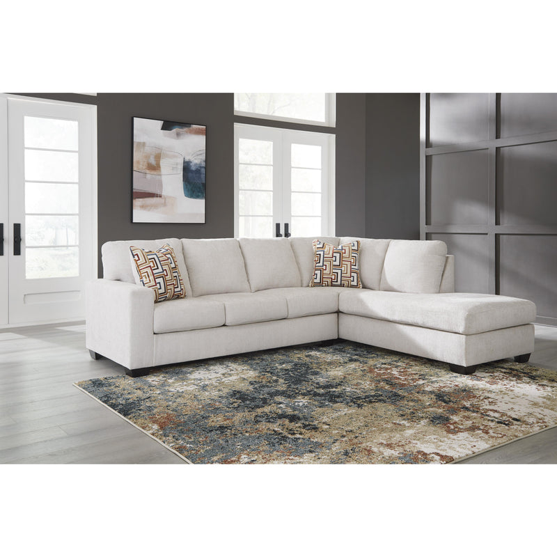 Signature Design by Ashley Aviemore Fabric 2 pc Sectional 2430566/2430517 IMAGE 3