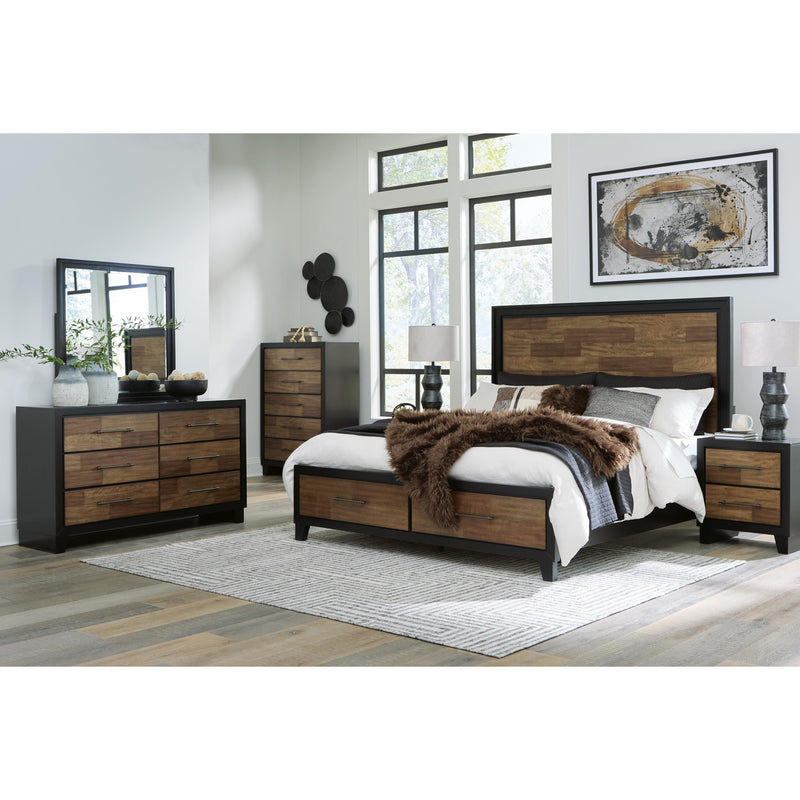 Benchcraft Kraeburn King Panel Bed with Storage B496-58/B496-56S/B496-197 IMAGE 12