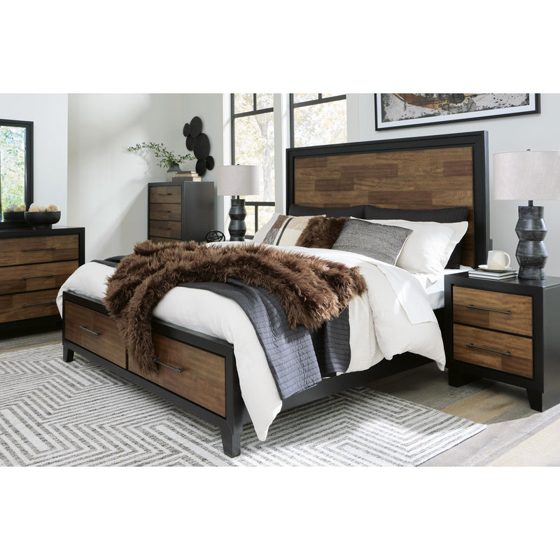 Benchcraft Kraeburn King Panel Bed with Storage B496-58/B496-56S/B496-197 IMAGE 7