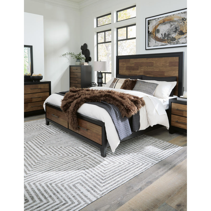 Benchcraft Kraeburn King Panel Bed with Storage B496-58/B496-56S/B496-197 IMAGE 9