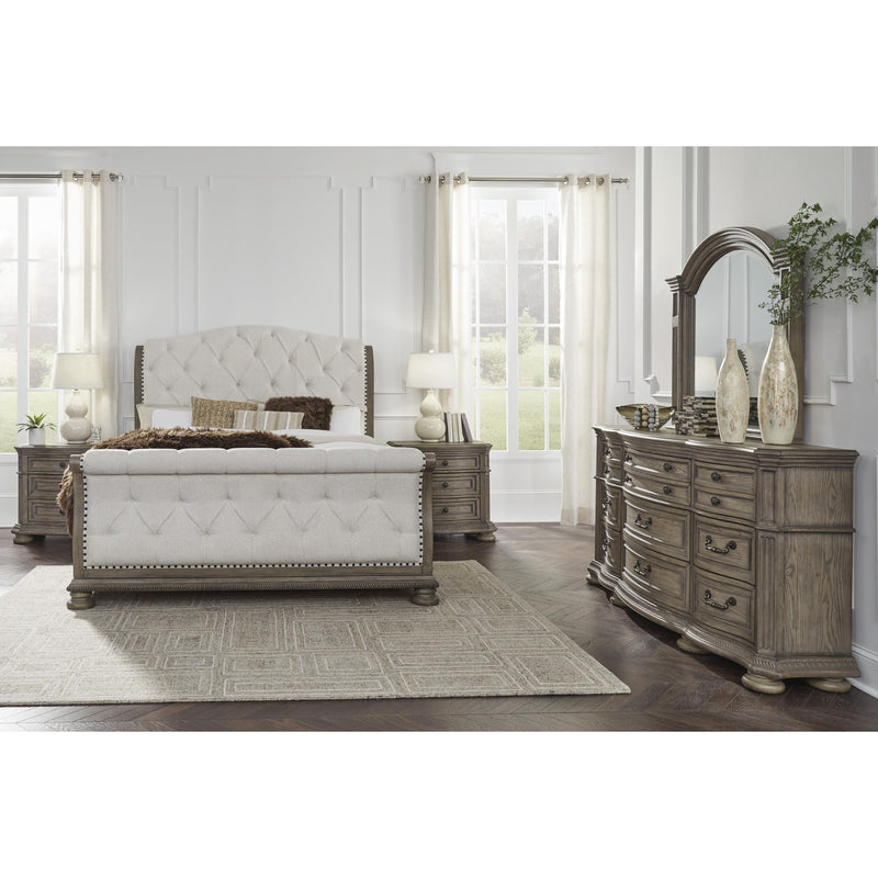 Signature Design by Ashley Ardenfield 9-Drawer Dresser with Mirror B944-31/B944-36 IMAGE 8