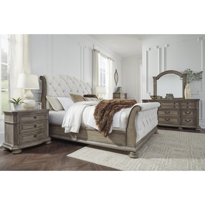 Signature Design by Ashley Ardenfield California King Upholstered Sleigh Bed B944-58/B944-56/B944-94 IMAGE 7