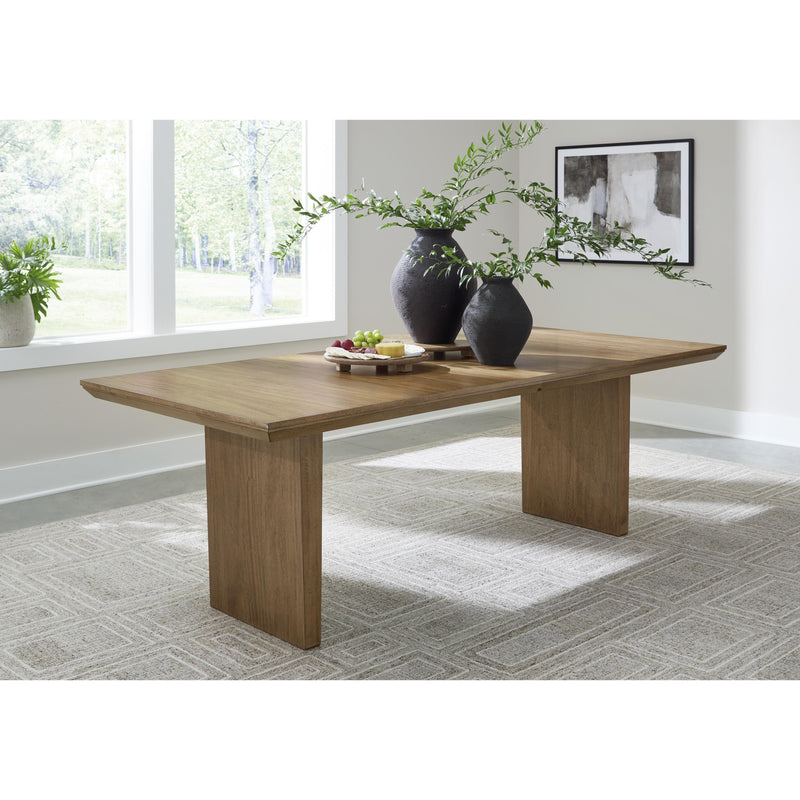 Signature Design by Ashley Sherbana Dining Table with Pedestal Base D833-35 IMAGE 5