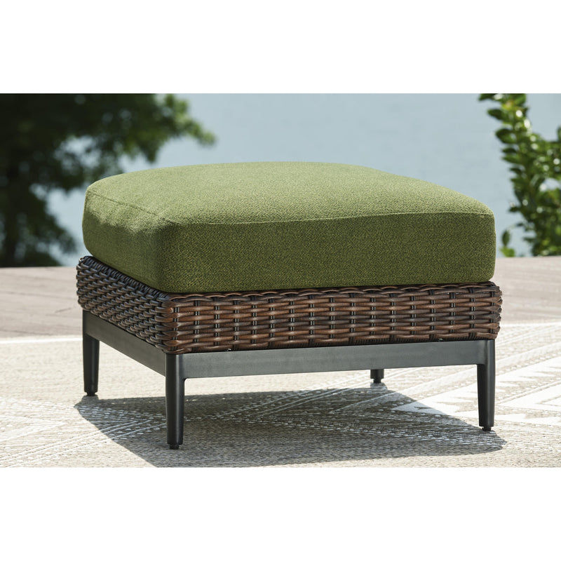 Signature Design by Ashley Horizon Hall P572-814 Ottoman with Cushion IMAGE 4