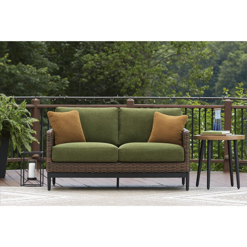 Signature Design by Ashley Horizon Hall P572-835 Loveseat with Cushion IMAGE 5