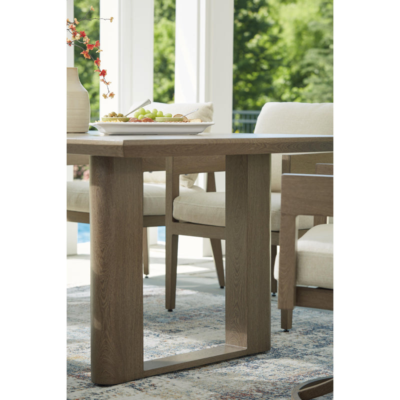 Signature Design by Ashley Serene Bay P671-625 Rectangular Dining Table with Umbrella Option IMAGE 6