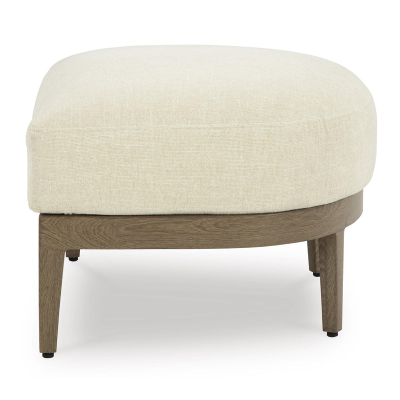 Signature Design by Ashley Serene Bay P671-814 Ottoman with Cushion IMAGE 3