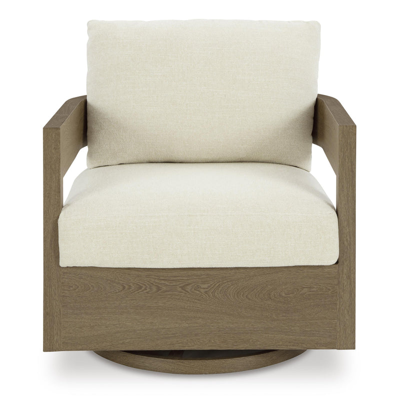 Signature Design by Ashley Serene Bay P671-821 Swivel Glider Chair with Cushion IMAGE 2