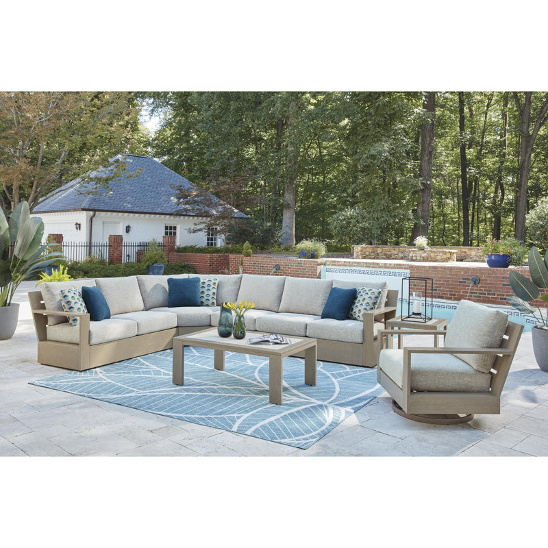 Signature Design by Ashley Kimpton Isle P704-821 Swivel Lounge with Cushion IMAGE 8