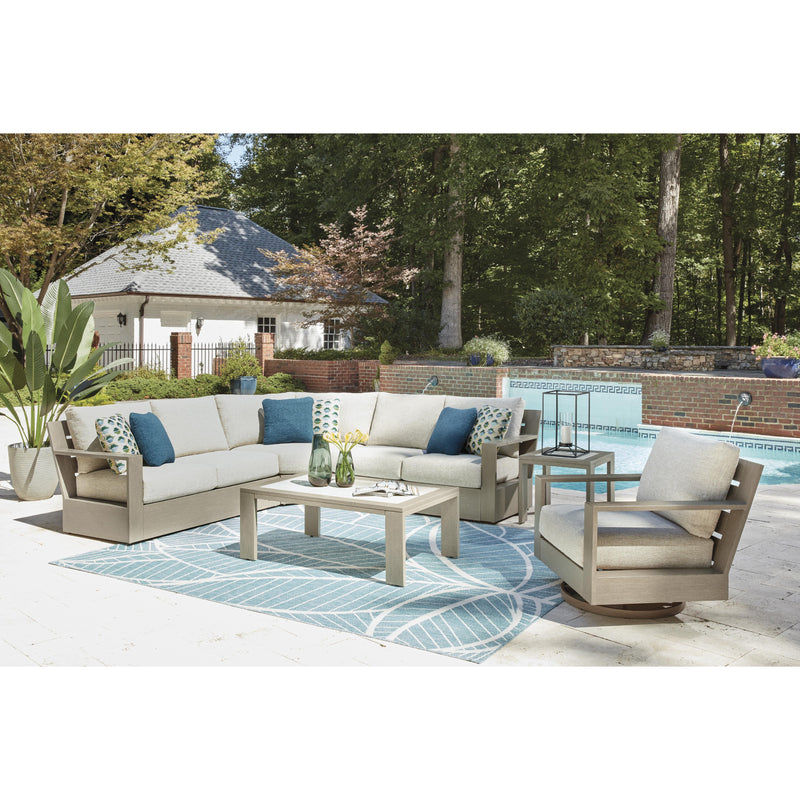 Signature Design by Ashley Kimpton Isle P704-821 Swivel Lounge with Cushion IMAGE 9