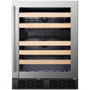 AVIVA 46-Bottle Wine Cooler with 2 Temperature Zones CWC46DS2 IMAGE 1