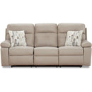 Affordable Furniture Mfg Sofas Reclining 1703 Reclining Sofa - Porschia Taupe IMAGE 2