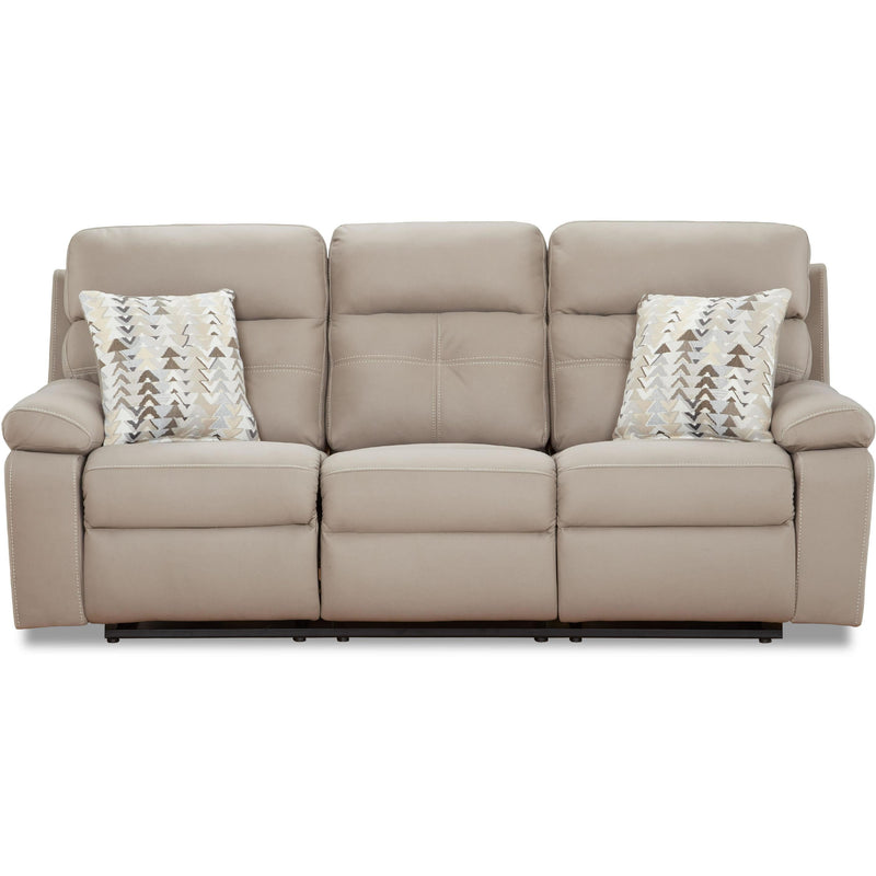 Affordable Furniture Mfg Sofas Reclining 1703 Reclining Sofa - Porschia Taupe IMAGE 2