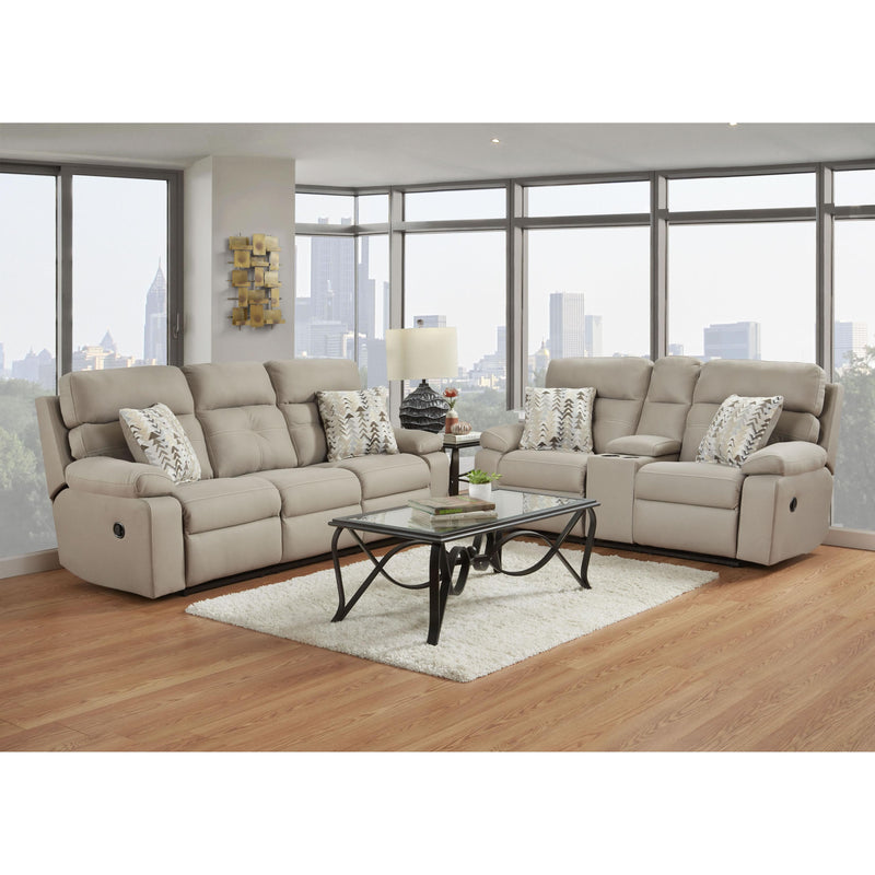 Affordable Furniture Mfg Sofas Reclining 1703 Reclining Sofa - Porschia Taupe IMAGE 4