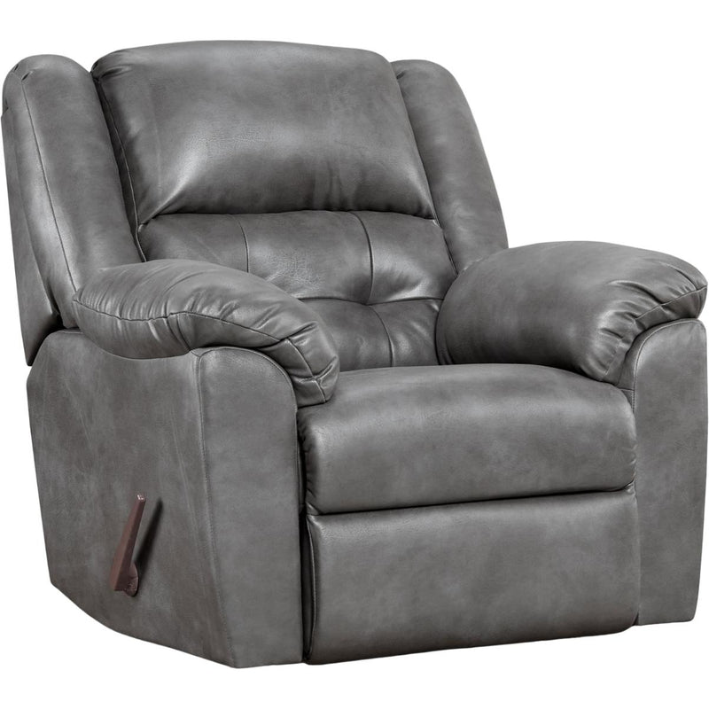 Affordable Furniture Mfg Fabric Recliner 2550 Recliner - Telluride Charcoal IMAGE 1