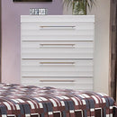  Dynamic Furniture Dove 5-Drawer Chest 552-355 IMAGE 1
