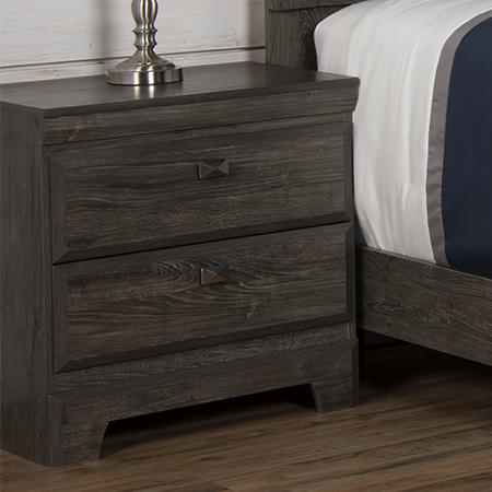 Dynamic Furniture Yorkdale 2-Drawer Nightstand 269-222 IMAGE 1