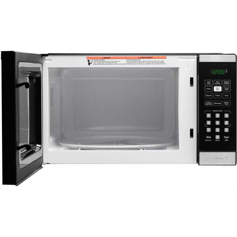 Danby 17-inch, 1.1 cu.ft. Countertop Microwave Oven with 6 Convenient Auto Cook Options DBMW1126BBS IMAGE 4