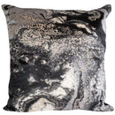 Gouchee Home Decorative Pillows Decorative Pillows Galaxy Pillow 18x18 - Black IMAGE 1