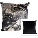 Gouchee Home Decorative Pillows Decorative Pillows Galaxy Pillow 18x18 - Black IMAGE 3