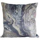 Gouchee Home Decorative Pillows Decorative Pillows Galaxy Pillow 18x18 - Silver IMAGE 1