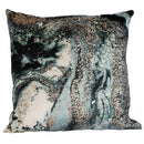 Gouchee Home Decorative Pillows Decorative Pillows Galaxy Pillow 18x18 - Teal IMAGE 1