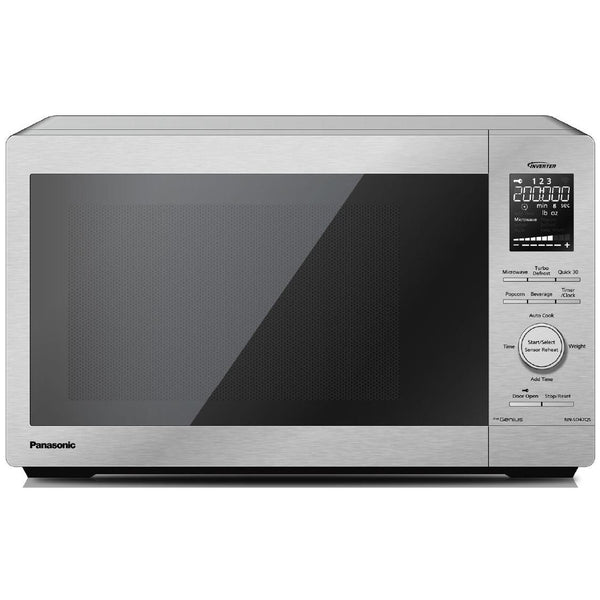 専用Panasonic Panasonic 19-inch, 0.9 cu. ft. Countertop Microwave Oven with Inverter