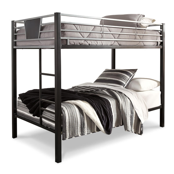 Signature Design by Ashley Dinsmore B106B13 Twin over Twin Bunk Bed with Mattresses IMAGE 1