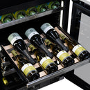  Silhouette 51-Bottle Pro Gen 3 Series Wine Cellar with Two Zones SPRWC052D3SS-P IMAGE 6