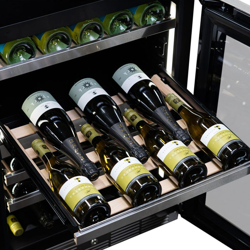  Silhouette 51-Bottle Pro Gen 3 Series Wine Cellar with Two Zones SPRWC052D3SS-P IMAGE 6