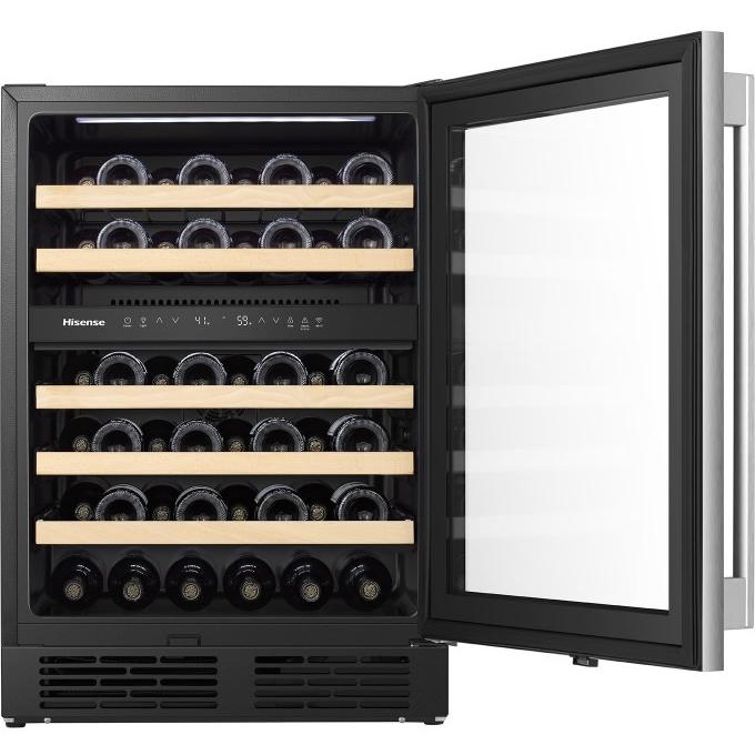 Hisense 46-Bottle Wine Cooler with Wifi HWD046N6SS IMAGE 2