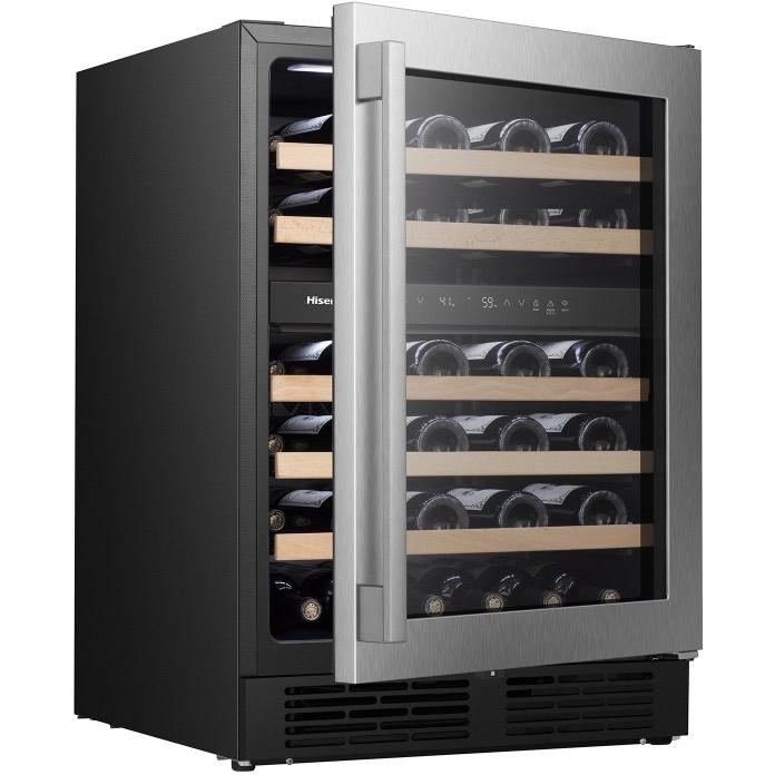 Hisense 46-Bottle Wine Cooler with Wifi HWD046N6SS IMAGE 5