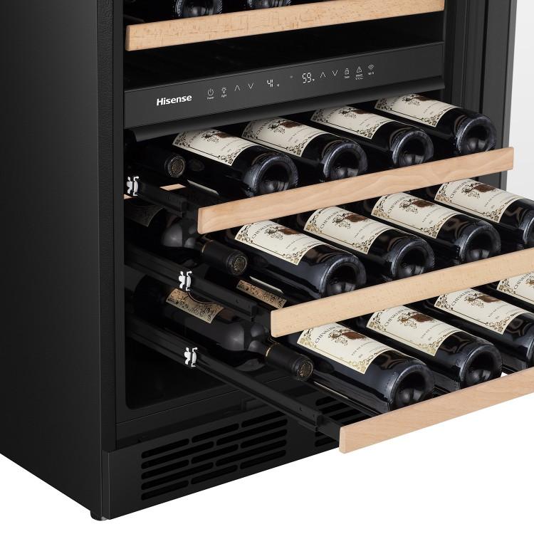 Hisense 46-Bottle Wine Cooler with Wifi HWD046N6SS IMAGE 8